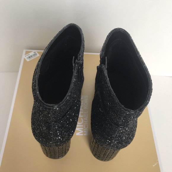 Micheal Kors Arabella Glitter Ankle Boot - Picture 10 of 11